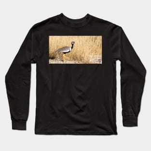 Korhaan bird. Long Sleeve T-Shirt